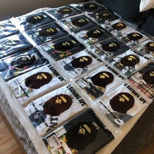 Bape Tees ALL SIZES!